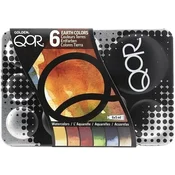 QOR Watercolor Modern Set akvarelnih barv Earth Colors 6 x 5 ml