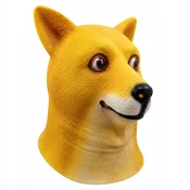 Korbi Lateksna maska Shiba Inu Halloween