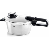 FISSLER Vitavit Premium 2,5l 18cm lonec pod pritiskom z vložkom za kuhanje na pari -