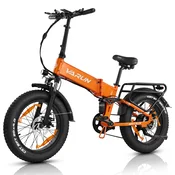 VARUN VARUN S20-2 Zložljivo električno kolo 20, 48V 13Ah baterija, debelo kolo, oranžna, (5000235298)