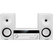 Blaupunkt MS30BT EDITION, Kucni audio mikro sustav, Bijelo, 40 W, FM, PLL, Plavo, MP3