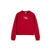 TOMMY HILFIGER Majica kremna / rdeča