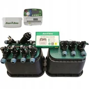 Komplet Rain Bird s 7 postajami: Zbiralnik s filtrom in kompresorjem, TM2, 2 vodnjaka, PE 25