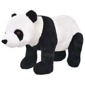 shumee vidaXL Plišasta panda, stoječa, črno-bela, XXL