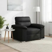 Sofa fotelja crna 100x81x84 cm umjetna koža