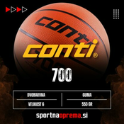 Conti 700 – košarkarska žoga – velikost 6 – zanesljiva izbira za mlade košarkarje