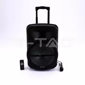 V-TAC 35W Prijenosni Bluetooth zvučnik s mikrofonom i daljinskim upravljačem, 2200 mAh 7737