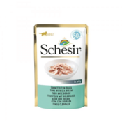 slomart Schesir za mačke single dish tuna s doradom 50g