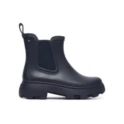 Gumijasti škornji Tommy Hilfiger Flag Cleated FW0FW09387 Mornarsko modra
