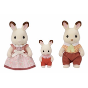 Sylvanian Families Trojček čokoladne zajčje družine (oče/mati/dojenček), (21336995)