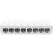 TP-Link LS1008, 8-port 10/100 switch,plastično