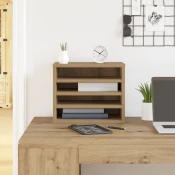 vidaXL Organizator za mizo Les v slogu umetnika 36x26x29.5 cm Inženirski les