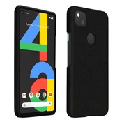 AVIZAR Ovitek iz blaga za Google Pixel 4A, trda zašcita proti udarcem - ČRNa, (20626669)