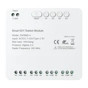 Avatto 4-kanalni ZigBee preklopni modul ZWSMMD-4-32V