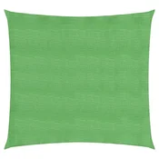 Jedro za zaštitu od sunca 160 g/m2 svjetlozeleno 5 x 5 m HDPE