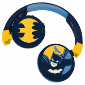 Djecje slušalice Lexibook - Batman HPBT010BAT, bežicne, plave