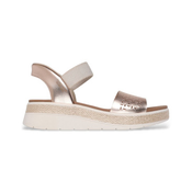 Skechers za ženske. 114415 Sandali Slip-ins BOBS Sun Ray Bronze (37), 5 do 8 cm, Ni, Priložnostno, Bronasta