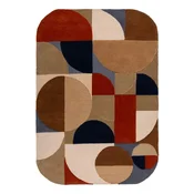 Ručno rađen vunen tepih boje terakote 200x290 cm Mia Arch – Flair Rugs