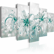Slika - Sapphire Lilies 200x100