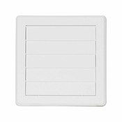 HACO Prezračevalna rešetka Gravity ventilation grille VM, 175 x 175 mm G/125 mm, white 0233