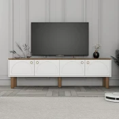 Hanah Home TV komoda Bohem 850, 180x53x35 cm, Bela