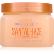 Tree Hut Shea Sugar Scrub Santal Haze sladkorni piling za telo 510 g
