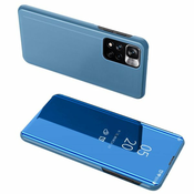 Etui/ovitek s prednjim steklom za  Xiaomi Redmi Note 11 Pro 4G/5G, Moder