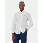 Calvin Klein Jeans Srajca Oxford Classic LV140EM125 Bela Regular Fit