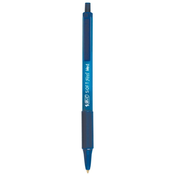 Automatska kemijska olovka BIC - Soft Feel, 1.0 mm, plava