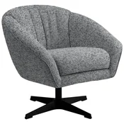Stylife FOTELJ, siva tekstil