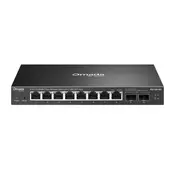 TP-Link ES210X-M2 mrežno stikalo Upravljano 2.5G Ethernet (100/1000/2500) Namizna/stenska namestitev Črna