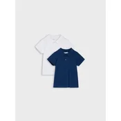 Sinsay - Pamucne polo majice 2 pack - belo