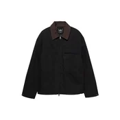 Pull&Bear Prehodna jakna črna