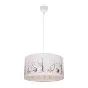 Deciji luster KIDS ROOM 1xE27/60W/230V, precnik 40 cm, sa motivom životinjica