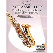 17 CLASSIC HITS PLAY ALONG SAX+DOWNLOAD CARD