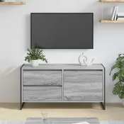 TV ormar Siva Sonoma 100 x 36 x 49.5 cm Konstruirano drvo