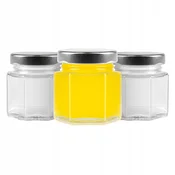 shumee 12x 30ml šesterokotni kozarec za medene začimbe