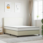 Vidaxl Vzmetnica z bonnell vzmetenjem srednja 140x190 cm