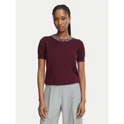 Rinascimento Bluza CFM0012301003 Bordo rdeča Regular Fit