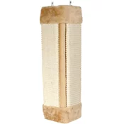 Trixie Ugaona Grebalica 495x235cm – Bež, Sisal i Pliš