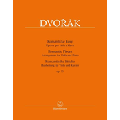 DVORAK:ROMANTIC PIECES OP.75 FOR VIOLA AND PIANO