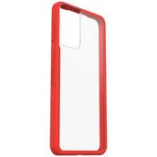 OTTERBOX REACT SAMSUNG GALAXY S21+ 5G POWER RED CLEAR/RED (77-81575)