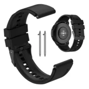 Pašček za Xiaomi Mi Watch/Watch S1 S2 S3 S4 Active Pro, črn, 22 mm