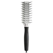 Olivia Garden Essential Style Double Tunnel Nylon Silver