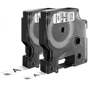 Zamjenski DYMO D1 40913 9 mm x 7 m bijelo-crni #S0720680
