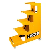 JCB Mobilni izložbeni stalak REGAL 5 POLICA do 300kg 135x100x40cm s 4 kotaca