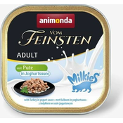 Mokra mačja hrana Vom Feinsten - Adult, 100 g - Puran v jogurtovi omaki