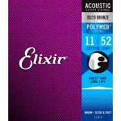 Elixir 11025 Acoustic PolyWeb Custom Light - žice za akusticnu gitaru
