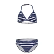 VIVID Bikini mornarska/bela