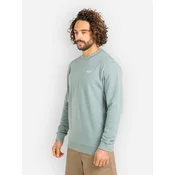 REELL Staple Terry Crewneck Co Sweater chinois green